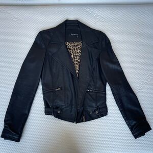 Signature8 leather jacket